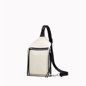 rag & bone Elliot Sling Pack - Leather - Antique White